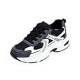 thumbnail image 3 of Willtoo Orthopedic Shoes for Women Retro Chunky Sneakers Breathable Mesh Lace-Up Walking Shoes with Cushioned Platform Sole, Casual Athletic Trainers, 3 of 6