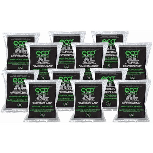 Perlas de balanceo para neumáticos ECO Balance XL, 12 bolsas de 113 g