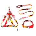 thumbnail image 4 of Methold 3 unids/set collar para mascotas correa hebilla de aleación de zinc ajustable mediano grande arnés decorativo reutilizable regalo rojo S Type3 NO3 Methold PT003876-05, 4 of 6
