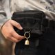 thumbnail image 4 of Outdoor Brass Keychain - Small Dogs Accessory For Car Keys Or Hanging Deco, 4 of 9