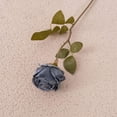 thumbnail image 2 of 1 Pcs Single Artificial Rose,Real Touch Velvet Flowers,Velvet Artificial Flowers With Long Stems,Realistic Faux Rose For Mother'S Day Home Decor,Table Centerpieces Decorations(Purple,15.6"), 2 of 9