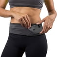 thumbnail image 3 of Cinturón unisex para correr y fitness con cuatro aberturas y clip para llaves interno, cinturón para teléfono celular, adecuado para iPhone y SAMSUNG, 3 of 5