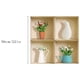 thumbnail image 5 of pstuiky Adhesivo de pared tridimensional con simulación 3D de un jarrón, adhesivos para ventanas con forma de plantas y flores., 5 of 5