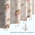 thumbnail image 6 of Flower Fairy Princess Pattern Shower Curtain 36"x72" ,Bathroom Decorative Shower Curtains Set with 12 Hooks,Modern Waterproof Washable Shower Curtain, 6 of 6