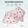 thumbnail image 4 of Kdxio Reflective Bucket Hat - Cute Cartoon Panda Print Bucket Hat for Men,Women, 4 of 9