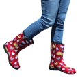 thumbnail image 4 of Principle Plastics 078143 Sluggers Bottes de Confort Imperméables pour Femmes - Rouge Poulet - 9, 4 of 4