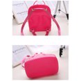 thumbnail image 2 of Mochila de gelatina de tamaño mediano Mochila de color caramelo para niñas adolescentes Mochila impermeable de silicona Mochila escolar para mujeres (Rosa roja), 2 of 4