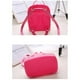 thumbnail image 2 of Mochila de gelatina de tamaño mediano Mochila de color caramelo para niñas adolescentes Mochila impermeable de silicona Mochila escolar para mujeres (Rosa roja), 2 of 4