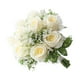 thumbnail image 3 of Ramo de novia elegante y romántico para boda, rosas artificiales para fotos. Champán, 3 of 9