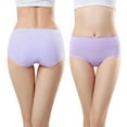 thumbnail image 3 of Aosijia Female Physiological Panties High Waisted Leak Proof Menstrual Women Underwear Period Panties Cotton Seamless Briefs M, 3 of 11