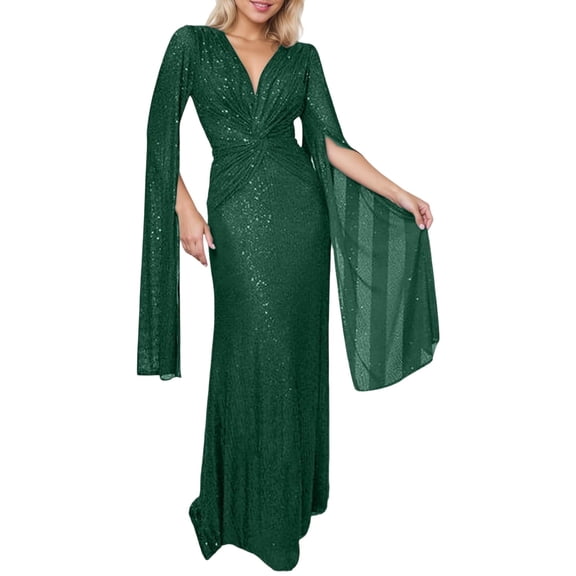 Party Dresses for Women Prom Dress Sequin Party Dress Elegant Bodycon Gown With Print for Night Out Evening Events