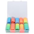 thumbnail image 4 of Manicure Transfer Sticker,10 Rolls Luminous Nail Nail Art Stickers Nail Transfer Paper Sleek Aesthetic, 4 of 8