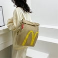 thumbnail image 4 of Realistic Mcdonalds Backpack/Messenger Side Bag - Fast Food Gift Pocket Large Capacity Shoulder Bag, 4 of 4