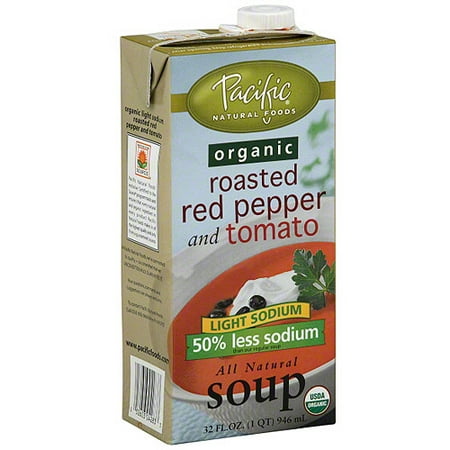 tomato pepper soup organic red foods light roasted sodium pacific oz pack natural