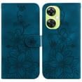 thumbnail image 2 of Compatible with OnePlus Nord CE 3 Lite Embossed Lily Wallet Case with Card Holder PU Leather Flip Cover, 2 of 5