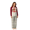 thumbnail image 4 of Lvotionpl 2026 Family Christmas Pajamas Matching Sets, Match Family Christmas Pjs Long Sleeve Top & Pants Set Matching Holiday Family Pajama Xmas Sets, 4 of 5