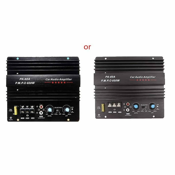 Módulo de circuito de subwoofer YONGSHENG amplificador de audio del coche 12V 600W