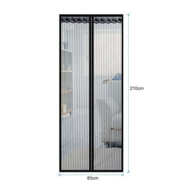 Fentar Fly Screens For Doors, Agnetic Fly Screen 100x210, Fly Nets Easy To Install With Velcro