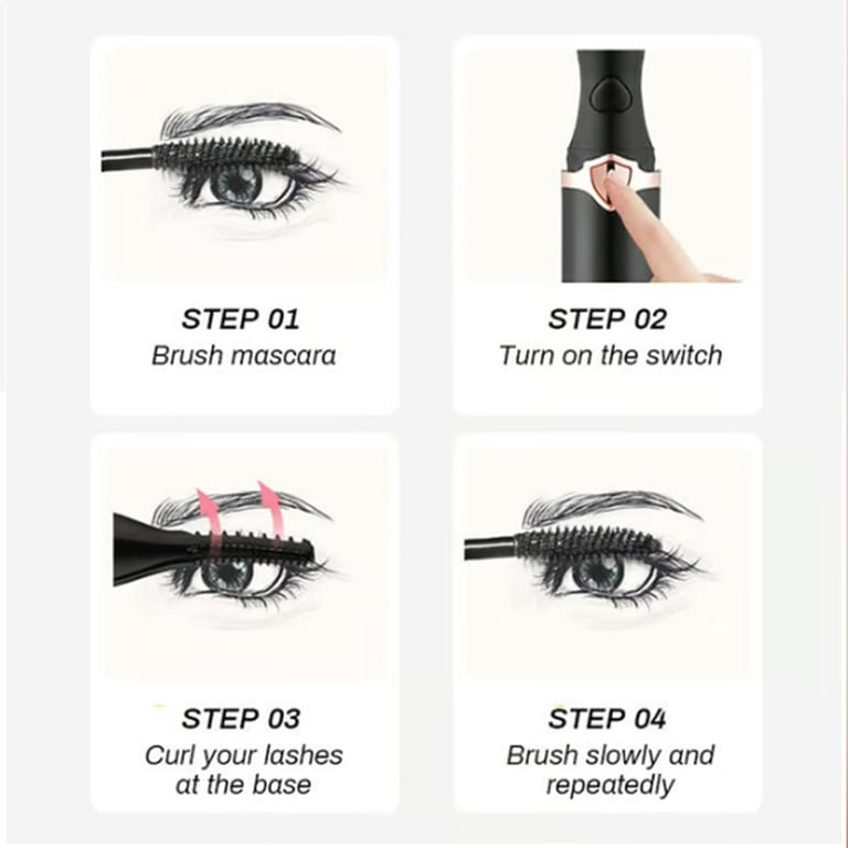 Heated Eyelash Curler,Electric Eyelash Curler for Instant Glam
