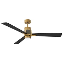 Hinkley Lighting - Atticus - 3 Blade Ceiling Fan with Light Kit In Modern