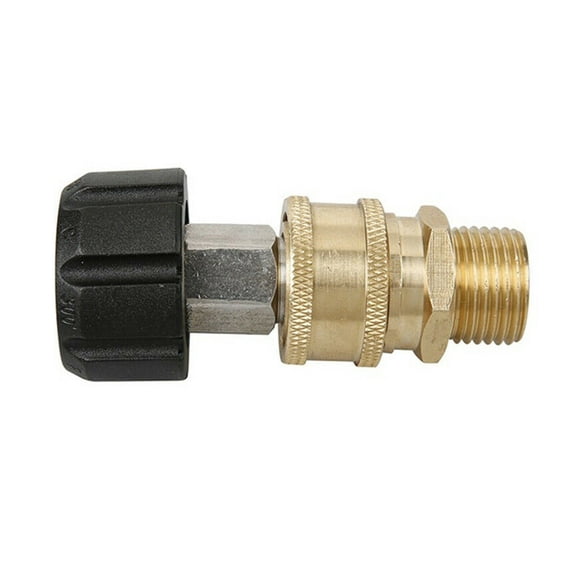 M22 Quick Release Connector To 1/4 Adapter Pressure Washer Coupling 14Mm Fitting YIWEI