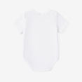 thumbnail image 3 of PatPat Baby Boy/Girl Short Sleeve Letter Print Bodysuit for Gift White 12-18 Months, 3 of 6