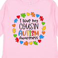 thumbnail image 4 of Inktastic I Love my Cousin Autism Awareness Boys or Girls Long Sleeve Toddler T-Shirt, 4 of 5