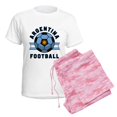 thumbnail image 6 of CafePress - Argentina Football Pajamas - Women's Short Sleeve Print T-Shirt and Pants Light Cotton Pajama Set, 6 of 7