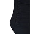 thumbnail image 7 of Firpearl Women's Black One Piece Bathing Suit Ruched Tummy Control Swimsuit, 7 of 7