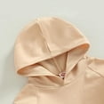 thumbnail image 6 of Soepste Toddler Baby Boy Hoodie Sweatshirt Drawstring Jogger Pants 2‑Pcs Outfit Long Sleeve Suit, 6 of 9