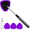 Purple, variant on Windshield Cleaning Tool, Car Window Cleaner with 3 Reusable Microfiber Pads & Extendable Handle, 180° Swivel Head Auto Glass Wiper Kit for Cars SUVs