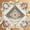 Color 4, variant on Mahjong Mat 31.5" x 31.5" Ornate Floral Mandala Frame Gold Decorative Border Teal Gradient Non-Slip Noise Reduction American Mahjong Tiles Table Cover for Dominoes Poker Card Board Games Gift