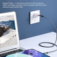 thumbnail image 3 of Adaptador OTG 6A Tipo C a USB3.0 Btafrte para PC 3 Piezas Naranja, 3 of 8