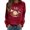 Red Halloween Shirts for Women FALLDEALS072230, variant on IDOCLOTHES Thanksgiving Sweatshirt Women This The Season Pumpkin Printed Halloween Outfits for Women Long Sleeve Pullover Tops Womens Fall Fashion Clothing Red, S