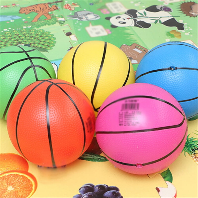 20cm Inflatable PVC Basketball Beach Ball Kid Adult Outdoor Sports Gift Toy BS 