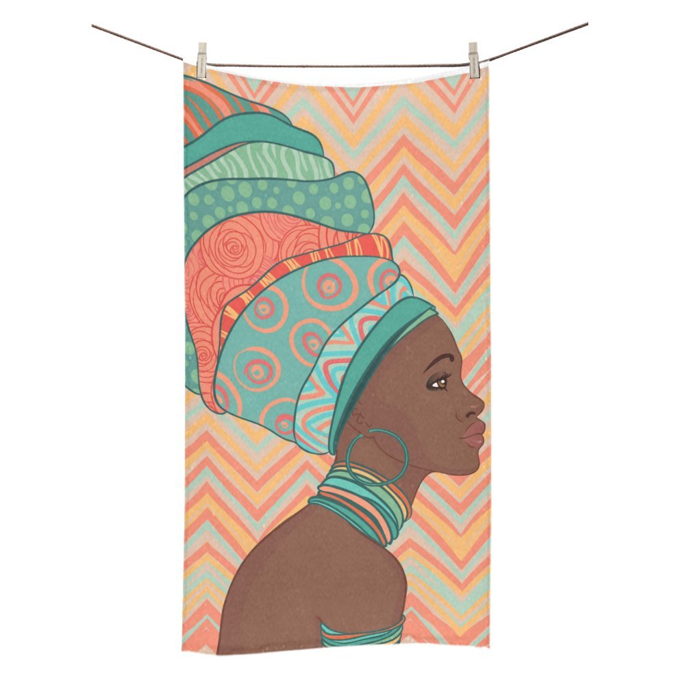 MKHERT African Women Bath Towel Shower Towel Wash Cloth Face Towels