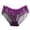Purple [Ladies Underwear Panties Clearance Sale], variant on WEIWEN Women's Underwear Breathable Sheer Lace See Through Panties for Women Classic Low Rise Boyshort Briefs Cotton Crotch High Cut Hipster Red, L