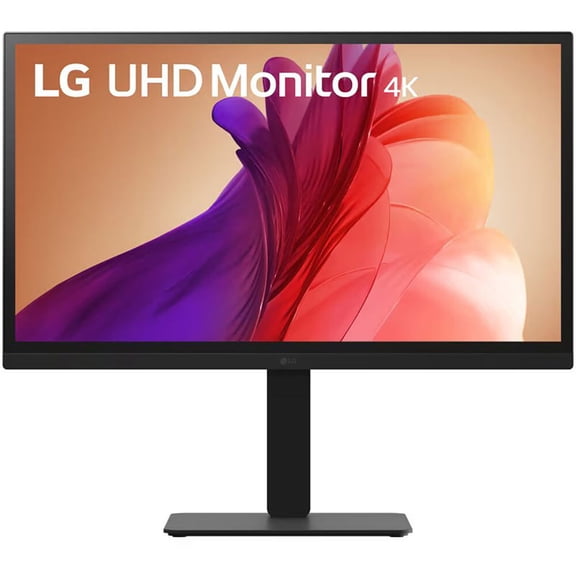LG 27BA45U-B 27" Class LCD Monitor - Black - TAA Compliant - 27" Viewable - In-plane Switching (IPS) Technology - 300 Nit - 5 ms - Swivel, Height, Pivot, Tilt - HDMI - DisplayPort - VESA Mount Comp...