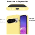 thumbnail image 6 of Compatible with Google Pixel 9 Pro XL Case Silicone Liquid Purple, Soft Smooth Touch for Google Pixel 9 Pro XL Phone Case Silicone Shockproof Thin Cover (Yellow), 6 of 7
