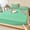 Green, Mint, Pastel Pink, Pale Violet, variant on Twin Sze Fitted Sheet Set - Hot Air Balloon 2 Piece Bedding Sets 16" Deep Pocket Fitted Sheet with 1 Pillowcase, Watercolor Coloful Balloons Grass Green Brushed Microfiber Hotel Luxury Bed Sheets