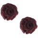 thumbnail image 1 of Here's a refined and professional product description based on the title you provided:\n\n \n\n**2PCS Flower Hair Bun Extensions with Red Scrunchy –, 1 of 3