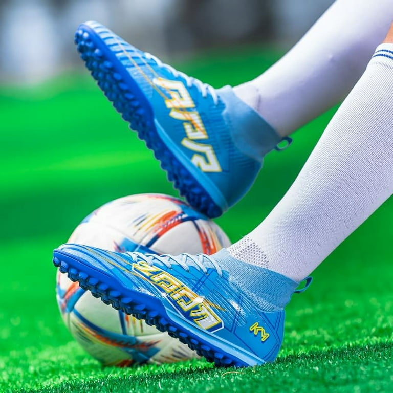 Unisex-Adult Turf Soccer Shoes Lightweight Training Futsal Shoes
