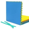 thumbnail image 1 of Costway 12 Tiles 1/2" Puzzle Floor Exercise Mat Interlocking Anti-slip EVA Foam Gym, 1 of 9