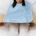thumbnail image 3 of Guardurnaity Babero para adultos Talla grande A prueba de agua Crumb Catcher Reutilizable Buena fijación Impreso Algodón Hermoso delantal para personas Type2 NO2 Guardurnaity CE013473-01, 3 of 6