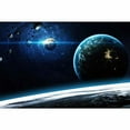 thumbnail image 3 of IDEA4WALL 6pcs Planets of Solar System Peel and Stick Wallpaper Removable Wall Murals Large Wall Stickers for Home Decoration, 100"x24", 3 of 4