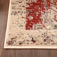 thumbnail image 4 of BNM Vintage Medallion Indoor Area Rug, 8' x 10', Red, 4 of 4