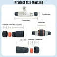 thumbnail image 5 of YongCo Easy installs CAT6 Shielded RJ45 Ethernet Coupler IP68 Waterproof M23 Connector For Harsh Environment, 5 of 10