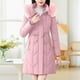 thumbnail image 1 of Chaquetas y abrigos casuales con capucha de manga larga para mujer Chaqueta casual con capucha de manga larga de color sólido con bolsillo Abrigo superior de poliéster para mujer, 1 of 6