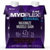 EAS Myoplex Original Ready-To-Drink Protein Shake, Rich Dark Chocolate, 16 fl oz, 4 Count