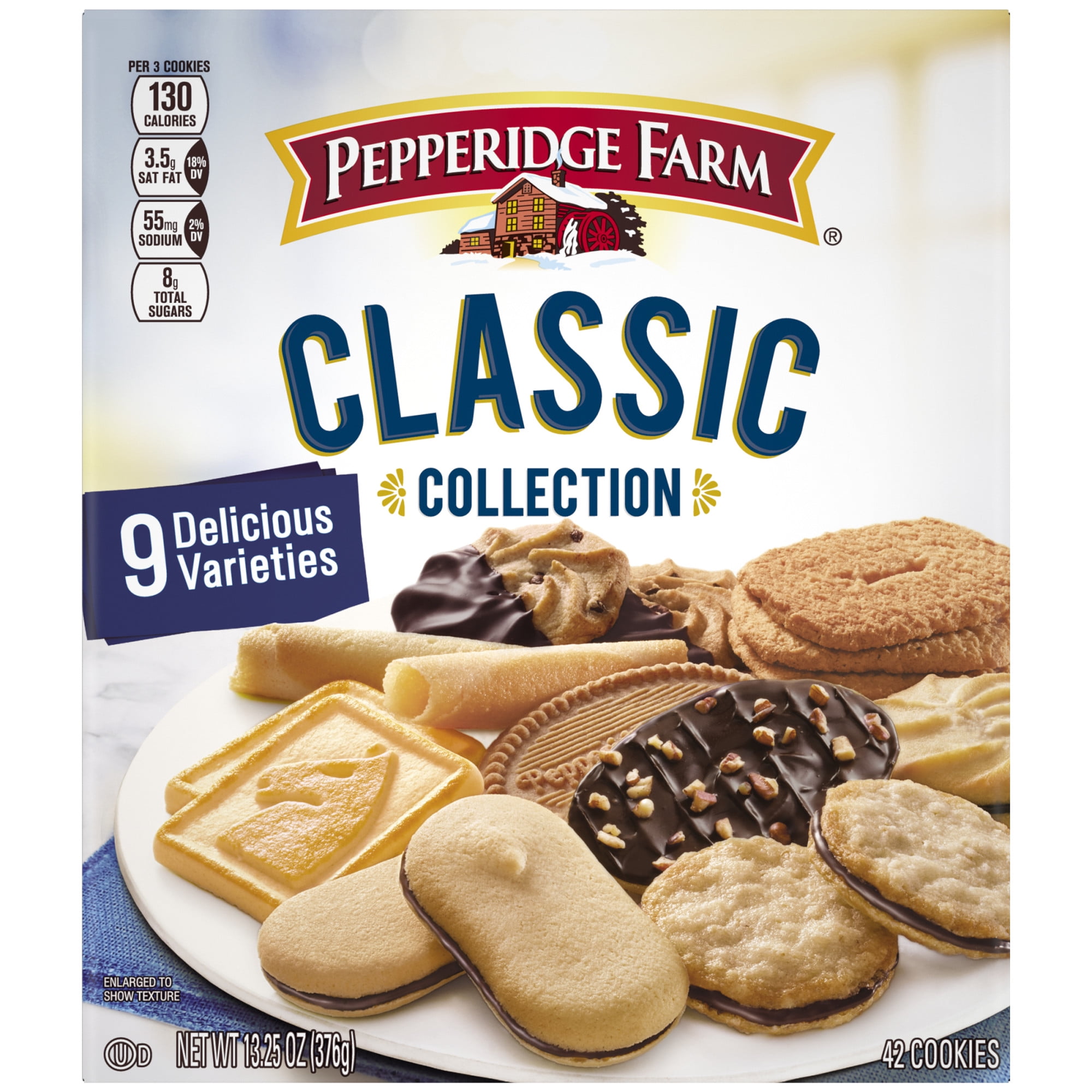 (2 Packs) Pepperidge Farm Classic Collection Cookies, 13.25 oz. Box